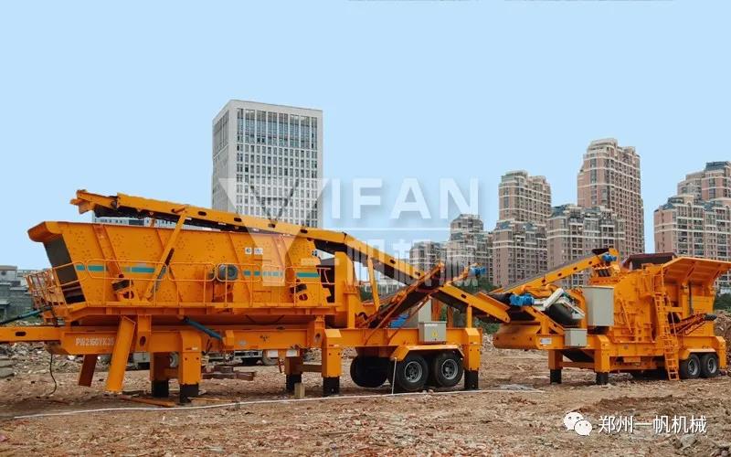 建筑垃圾處理生產線現(xiàn)場圖三